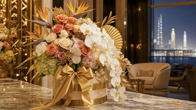 Dubai’s Most Extravagant Floral Gifts: Grand Gestures in the Desert